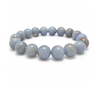 Bracelet Angélite AB Perles 10mm