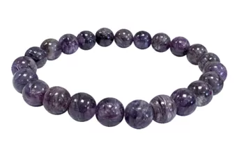 Bracelet Charoïte A+ perles 7-8mm