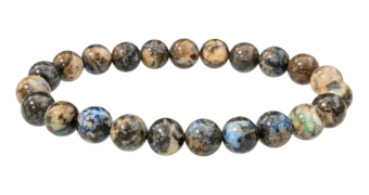 Bracelet Chrysocolle perles 8mm