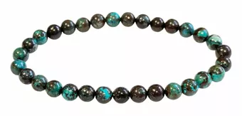 Chrysocolle du Congo AA perles 6-7mm