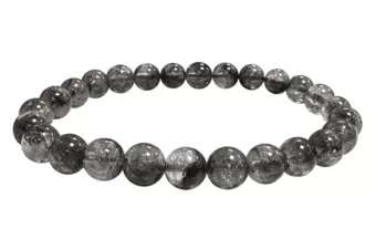Bracelet Cristal Herkimer A perles 7-8mm