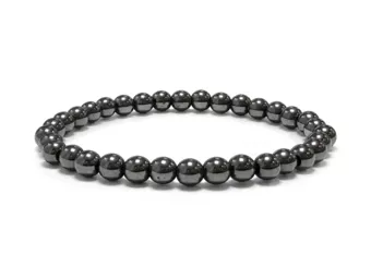 Bracelet Hématite A perles 6mm
