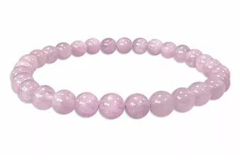 Bracelet Kunzite AA perles 5.5mm