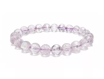 Bracelet Kunzite AAAA Perles 7,5-8,5 mm