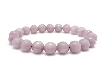 Bracelet Kunzite A+ Perles 9–10 mm