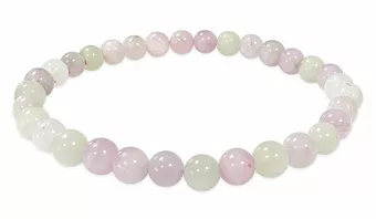 Bracelet Kunzite Multicolore AA perles 5-6mm