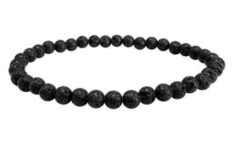 Bracelet Pierre de Lave AB perles 4-5mm