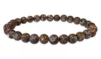 Bracelet Opale Boulder AAA perles 5-6mm