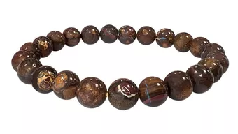Bracelet Opale Boulder A perles 7-8mm