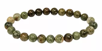 Bracelet Opale Verte A perles 8mm