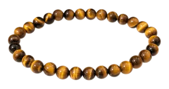 Bracelet Oeil de Tigre AAA Perles 6 mm