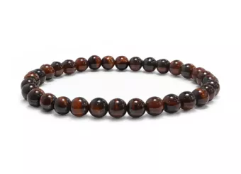 Bracelet Oeil de Taureau A Perles 6 mm