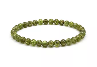 Bracelet Péridot A Perles 5-6 mm