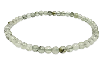 Bracelet Prehnite A perles 4mm
