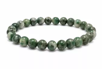 Bracelet Serpentine A perles 6-7mm