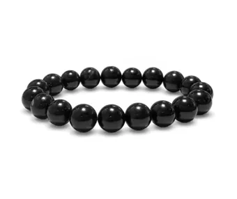 Bracelet Shungite A perles 10mm