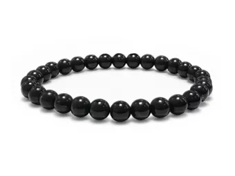 Bracelet Shungite A perles 6mm