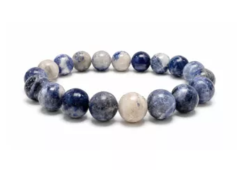 Bracelet Sodalite AB Perles 10 mm