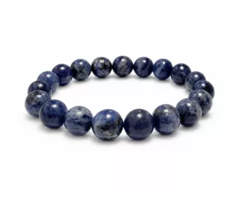 Bracelet Sodalite A Perles 10 mm