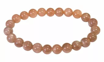 Bracelet Pierre de Soleil A perles 8-9mm