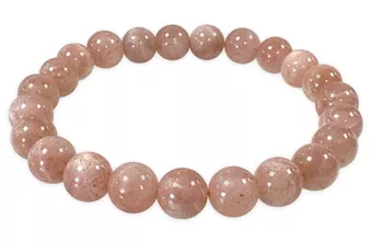 Bracelet Pierre de Soleil AA perles 7.5-8.5mm