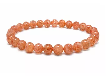 Bracelet Pierre de Soleil AA+ perles 7-8mm