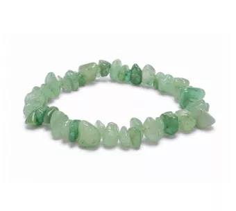 Bracelet Chips Aventurine Verte A 5-8mm
