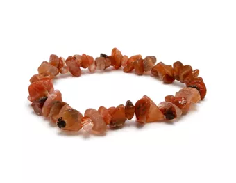 Bracelet Chips Cornaline A 5-8mm