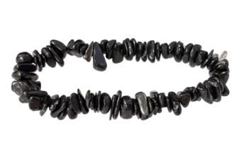 Bracelet Hypersthene chips 5-8mm 18cm