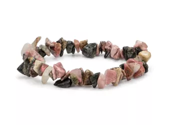 Bracelet Chips Rhodonite AB 5-8mm