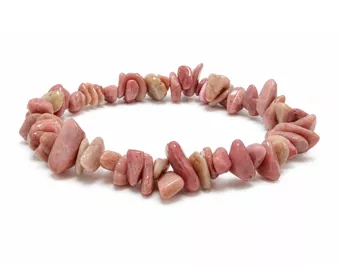 Bracelet Chips en Rhodonite d’Australie A+ 5-8mm