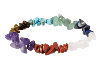 Bracelet Chips 7 Chakras A 5-8mm