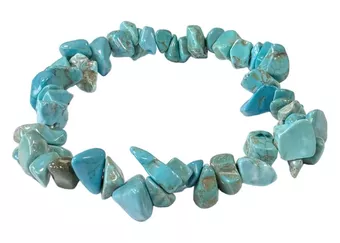 Bracelet chips Turquénite A 5-8mm