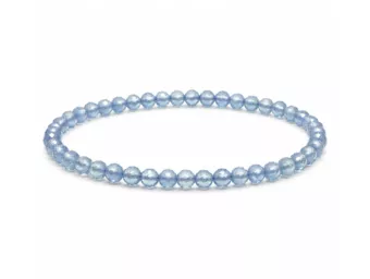 Bracelet en Aigue-Marine Facettée AA – Perles 3 mm