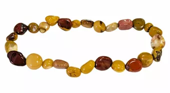 Bracelet Jaspe Mokaite A pierres roulées