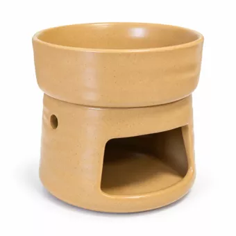 Brûle-Parfum Sable Chaud en Céramique 9,3 cm