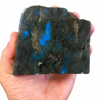 Bloc de Labradorite poli  0.550 kg