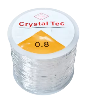 Fil élastique rond en cristal 0.80mm 100m