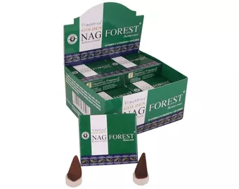 Encens Vijayshree Golden Nag Forest en Cônes