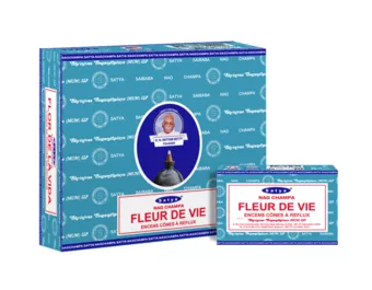 Cônes Backflow Satya Fleur de Vie 12pcs