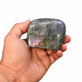 Bloc de Labradorite poli  0.340kg