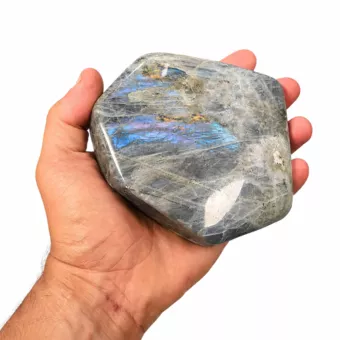 Bloc de Labradorite poli  0.770kg