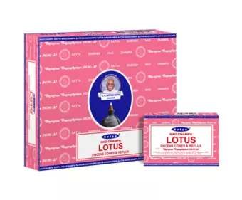 Cônes Backflow Satya Lotus 12pcs