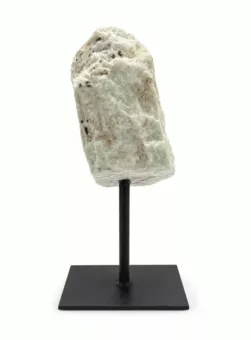 Amazonite A Brute sur Socle en Métal Noir 17-20 cm 500-700 g