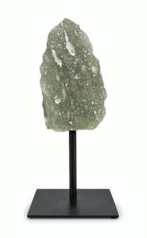 Aventurine Verte Brute sur Socle en Métal Noir 17-20 cm 500-700 g