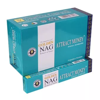 Encens Vijayshree Golden Nag Attire l’Argent 15g