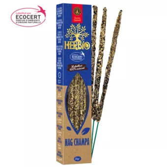 Encens Smudge Ecocert Herbio Nag Champa 20g