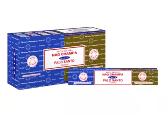 Encens Satya Nag Champa et Palo Santo 16g