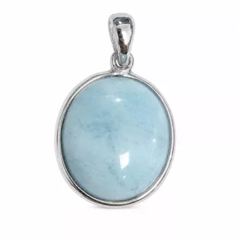Pendentif Argent 925 Larimar AA 1,74g
