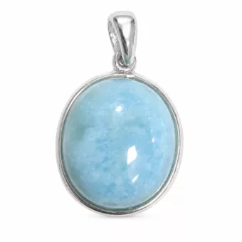Pendentif Argent 925 Larimar AA 1,96g